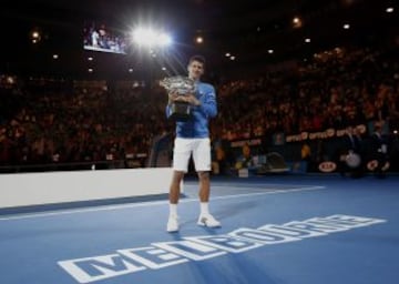 Djokovic ya se había coronado campeón de Australia en cuatro oportunidades anteriores.