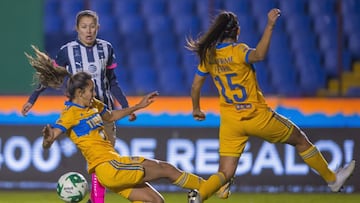 Las alineaciones de Tigres y Monterrey para el Cl&aacute;sico Regio de la Liga MX Femenil