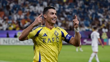 Cristiano Ronaldo celebra un gol