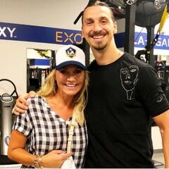 Zlatan Ibrahimovic tiene nueva mejor amiga en LA