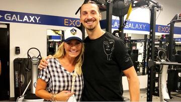 Zlatan Ibrahimovic tiene nueva mejor amiga en LA