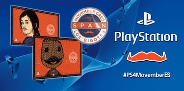 Dejarse el bigote con Movember y Playstation tiene premio