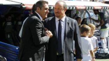 Benítez: "¿Pitos? Yo acabo feliz; ganar ya es bastante positivo"