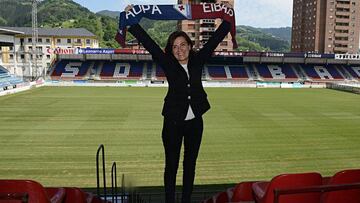 Amaia Gorostiza, presidenta del Eibar