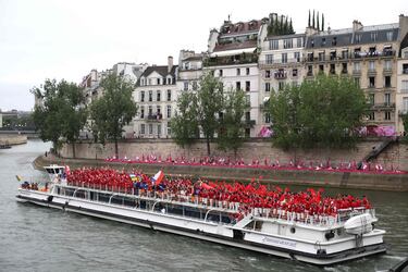 Las delegaciones de Chile, Camern, Canad, Repblica Centroafricana,  y China, una de las favoritas para para conseguir ms medallas en estos Juegos Olmpicos.