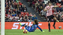 Ochoa falla y no puede detener a los 'Leones' de San Mamés