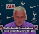 Mourinho saca pecho por los delanteros que ha entrenado