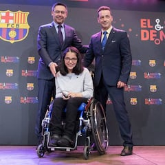El sueño de Nujeen, la imagen de Navidad del Barça