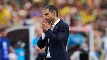 Jaime Lozano head coach of Mexico during the CONMEBOL Copa America 2024 group B match between Ecuador and Mexico, at State Farm Stadium, on June 30, 2024 in Glendale, Arizona, United States.