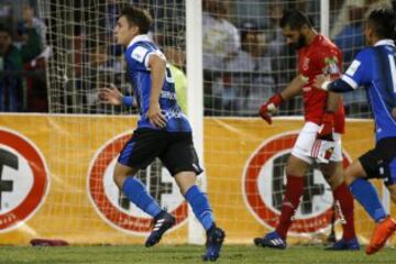 Así se jugó el Huachipato - Universidad de Chile en Talcahuano. 