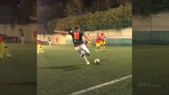 Vídeo: El golazo de Francesco Totti en un juego amateur, digno de sus mejores tiempos