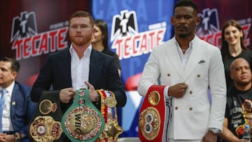 La pelea entre el Canelo &Aacute;lvarez y Daniel Jacobs est&aacute; a una semana de llevarse a cabo, y el norteamericano se sabe por la Armada de Estados Unidos.