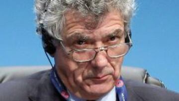 Villar, durante un acto de la FIFA.