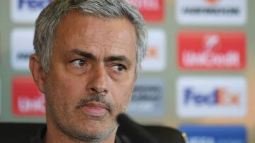 Manchester United's Portuguese manager Jose Mourinho