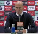 Zidane: "Hoy perdemos dos puntos, pero todavía falta mucho"