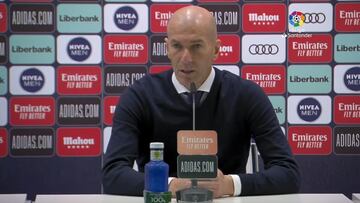 Zidane: "Hoy perdemos dos puntos, pero todavía falta mucho"