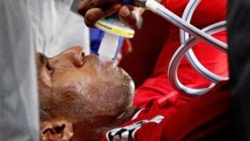 Valencia tiene el tobillo fracturado y dislocado pero podrá volver esta temporada