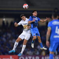 Pumas y Cruz Azul con onces diferente para Liga MX