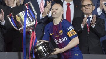 El Barça ganó en el Wanda el año pasado su cuarta copa seguida.