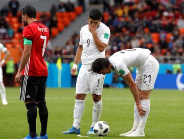 En 40 imágenes, así se vivió el Egipto vs Uruguay