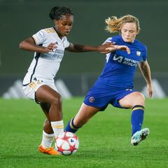 Linda Caicedo, presente en empate de Real Madrid ante Chelsea