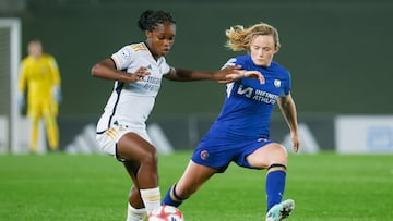 Linda Caicedo, presente en empate de Real Madrid ante Chelsea