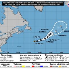 La AEMET vigila la posible llegada del huracán Isaac a España