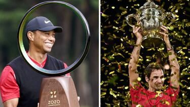 Tiger y Federer, la leyenda continúa