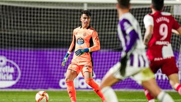 Aceves, frente al Celta B.