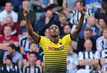 El delantero nigeriano pasó del Watford al Changchun Yatai de China por 23.3 M€.