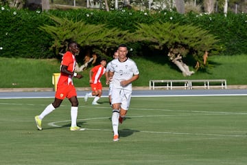 José Callejón en el amistoso contra el Almería.