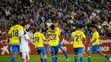 Albacete 1 - 2 Las Palmas: resumen, resultado y goles