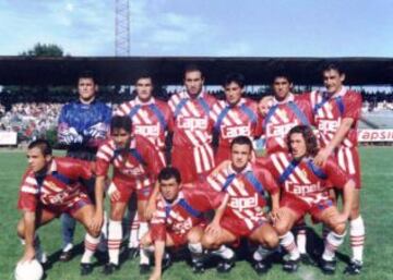 La Serena utilizó esta camiseta en 1997.