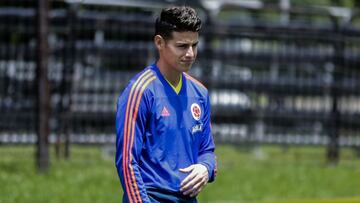 James Rodríguez, misterioso con su futuro en Selección Colombia