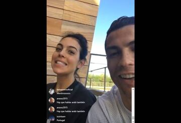 Cristiano y Georgina, tras anunciar el nombre de su hija