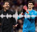 Courtois a Simeone: "No es justo que me menosprecie"