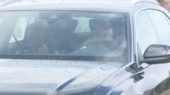 La tristeza de Vinicius al salir de la práctica del Madrid