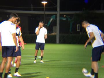 El entrenamiento del 'Tri' olímpico en Tokio