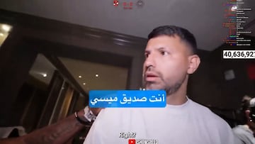 Agüero se mofa de Cristiano tras el partido del Inter Miami
