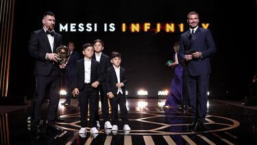 Ese tango de despedida de Messi...