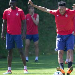 Mojica, 'fichaje' para el final de Liga: "Estoy feliz, mi avance es bastante positivo"