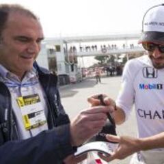 Alonso sólo dio 117 vueltas en toda la pretemporada 2015