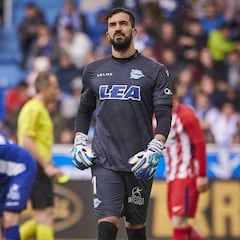 Fernando Pacheco es el portero con más paradas en Primera