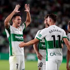 Plano y Rashani frenan al Sporting y le dan paz al Elche