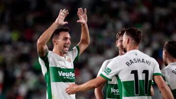 Plano y Rashani frenan al Sporting y le dan paz al Elche