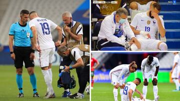 Alarma en Francia: Benzema se lesiona a tres d¨ªas de la Eurocopa