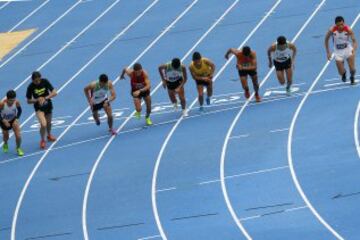 Isidora Jiménez, Roberto Etcheverría y Enzo Yáñez fueron algunos de los campeones nacionales y deportistas de primer nivel que dieron vida al Campeonato de Atletismo de Verano 2016, que además sirvió para el estreno de la nueva pista del remozado estadio Ester Roa Rebolledo.