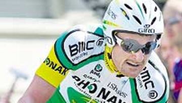 <b>OTRO AMERICANO. </b>Landis es uno de los favoritos en la crono.