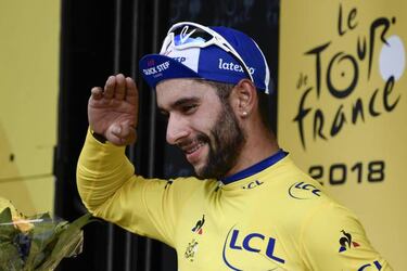 Egan, tercer colombiano en la historia con el maillot amarillo