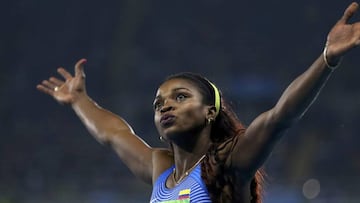 Caterine Ibargüen hace historia en el atletismo colombiano
